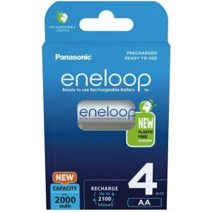 Panasonic Eneloop Aa 1900 Mah Genopladeligt Batteri, 4 Stk.