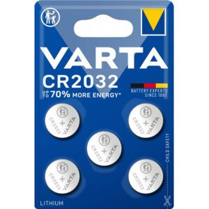 Varta Cr2032 -Batteri, 3 V, 5 Stk, Lithium