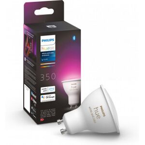 Philips - Led Smartlampe, Bt, Hvid Og Farve Ambiance, Gu10