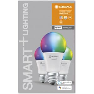 Ledvance Smart+ Wifi Rgbw -Smart Lampe, E27, 806 Lm, 3-Pack