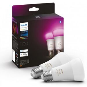 Philips Led-Smartlampe, White And Color Ambiance, E27, 1100 Lm, 2-