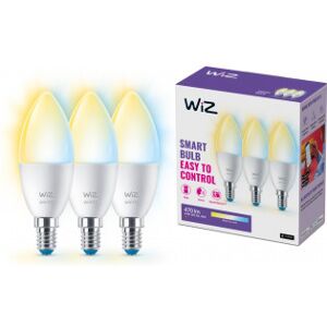 WiZ Smartlampe, E14, C37, Hvide Nuancer, Wi-Fi, 2700-6500 K, 470 Lm, M