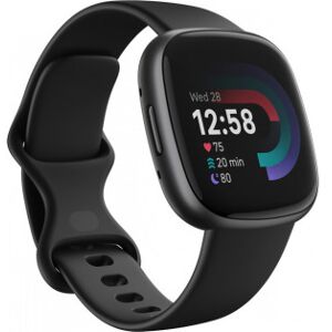 Fitbit Versa 4 Smartwatch, Black / Graphite