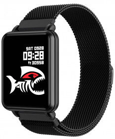 COLMI Land 1 smartwatch - Musta - Metalli COLMI Land 1 smartwatch - Musta - Metalli