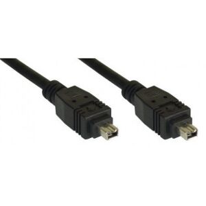 Intos Inline Firewire/dv-Kabel Ieee1394, 400mbps, 3.0m, 4/4-Pin