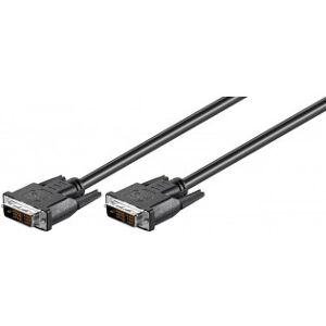 Goobay Dvi-D Dual Link -Monitor Kabel, 2 M