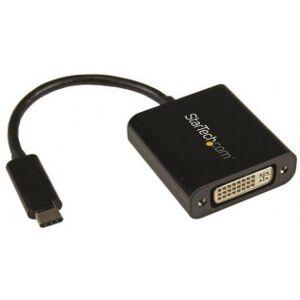 StarTech Usb-C - Dvi-Adapter, Sort