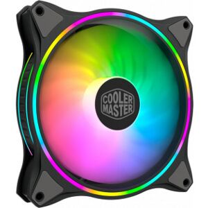 Cooler Master Masterfan Mf140 Halo Pwm -Blæser, 140 Mm, Sort