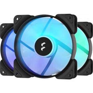 Fractal Design Aspect 12 Rgb Pwm-Ventilatorpakke, 120 Mm, Sort, 3-Pack