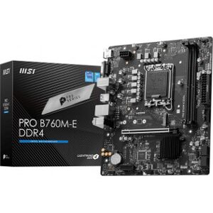 MSI Pro B760m-E Ddr4 -Matx Bundkort