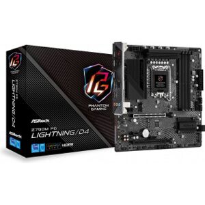 ASRock Z790m Pg Lightning/d4 Matx -Bundkort