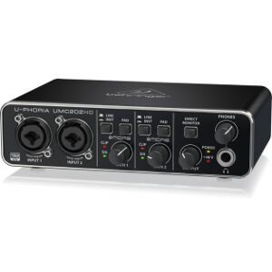 Behringer U-Phoria Umc202hd Lydkort Til Usb-Porten