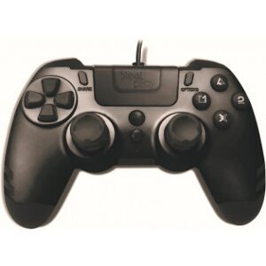 Steelplay Metaltech Trådløs Spil Controller, Sort, Ps4 / Ps3 / Pc