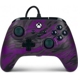 PowerA Advantage Wired Controller Spilcontroller, Purple Camo, Xbox