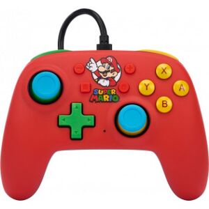 PowerA Nano Wired Controller -Spilcontroller, Mario Medley, Switch