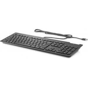 HP Usb Business Slim Smartcard Keyboard Tastatur, Finsk