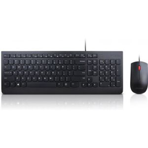 Lenovo Essential Wired Keyboard And Mouse Tastatur Og Mus