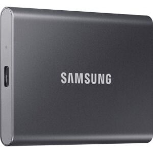 Samsung T7 Ekstern Ssddrev, 2 Tb, Grå