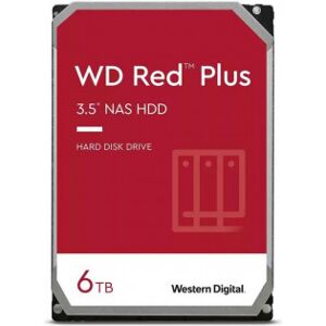 WD Red Plus 6 Tb Nas Sata-Iii 256 Mb 3,5