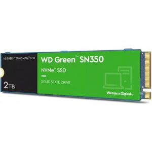 WD Green Sn350 2 Tt M.2 2280 Nvme -Ssd-Drev