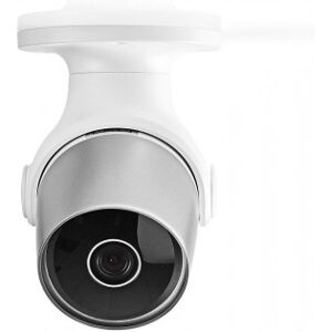 Nedis Smartlife Wifico11cwt Wi-Fi Udendørs Kamera, 1080p, Sølv/hvid