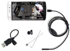 Mini endoskop til Android & Windows 1m Mini endoskop til Android & Windows 1m