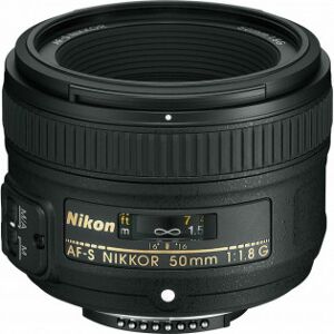 Nikon Af-S Nikkor 50 Mm F/1.8g - Normalobjektiv