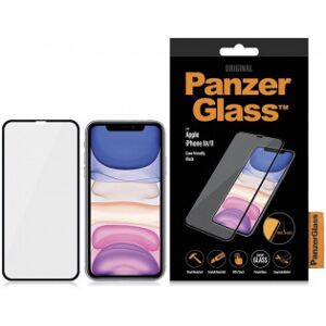 PanzerGlass Case Friendly Glasbeskyttelse, Iphone Xr / 11, Sort