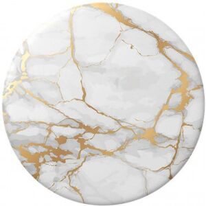 PopSockets Popgripholder, Gold Lutz Marble