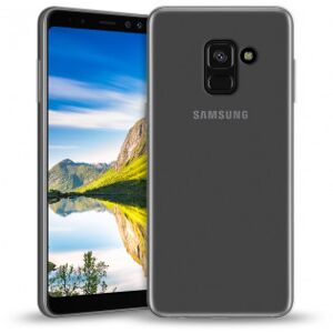 Wave Bølge Silikone Cover, Samsung Galaxy A8 (2018), Gennemsigtig