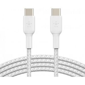 Belkin Boost Charge™ Usb-C® - Usb-C Kabel Flettet, 1m, Hvid