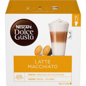 Dolce Gusto Nescafe  Latte Macchiato, 15+15 Kapsler, 343,5g