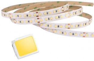 Bright LED-liste WW / NW / CW 5m 120stk / m IP20 - Varmt lys Bright LED-liste WW / NW / CW 5m 120stk / m IP20 - Varmt lys