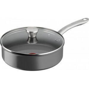 Tefal (Re)New+ -Stegepande, 24 Cm, Keramisk Belægning, Grå