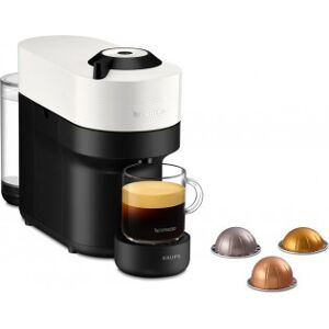 Krups Nespresso Vertuo Pop Xn920110wp Kapselmaskine, Hvid/sort