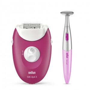 Braun Silkepil 3 Se3420 -Epilator + Bikinitrimmer