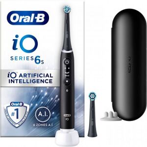 Oral-B Io Series 6s - Elektrisk Tandbørste, Sort
