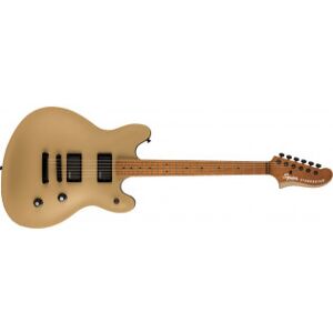 Squier Contemporary Active Starcaster Elektrisk Guitar, Shoreline Gold