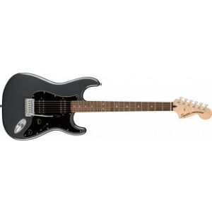 Squier Affinity Stratocaster Hh Elektrisk Guitar, Charcoal Frost Metal