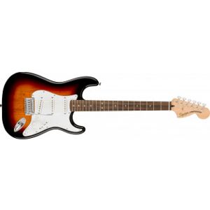 Squier Affinity Stratocaster Elektrisk Guitar, 3-Color Sunburst