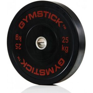 Gymstick Bumper Plate Vægttallerken, 25 Kg