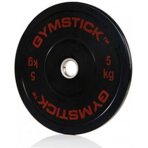 Gymstick Bumper Plate-Vægttallerken, 5 Kg