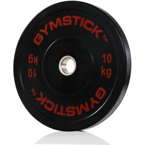 Gymstick Bumper Plate-Vægttallerken, 10 Kg