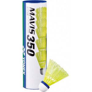 Yonex Mavis 350 -Badminton, Gul, Medium Hastighed, 6 Stk