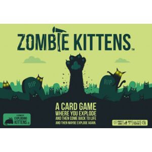 Exploding Kittens Zombie Kittens Nordic - Kortspil