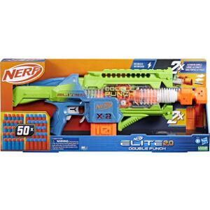 Nerf Elite 2.0 Blaster Dobbelt Punch - Skumskydevåben