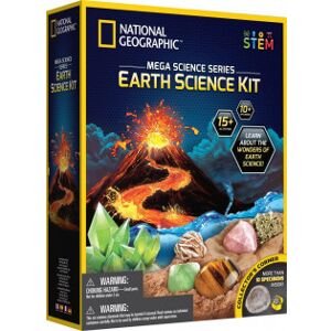 National Geographic Mega Earth Science Kit - Legetøjssæt