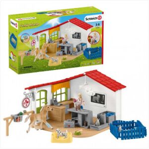 Schleich Farm World 42502 - Dyreklinik Og Husdyr