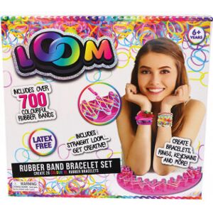 Liniex Loom Bands Kit -Håndarbejdssæt, 700 Dele