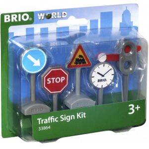 Brio World 33864 - Trafikskilte, 5 Stk Pakke